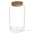 Seal glazen voorraadbussen Caddy Jars